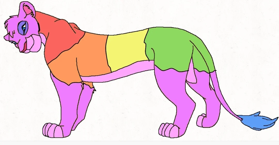 Rainbow (Sprunki) The Lioness German