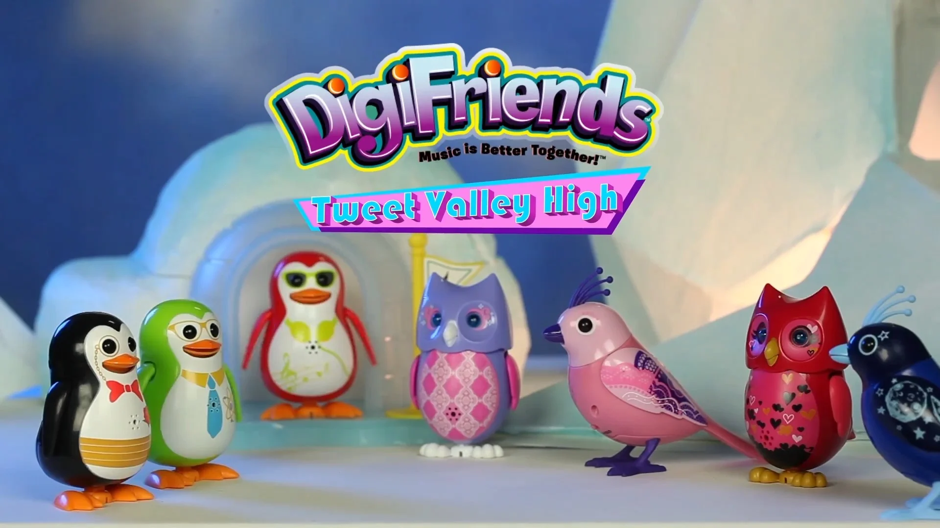 literally the  opening night and together episodes of digibirds tweet valley high