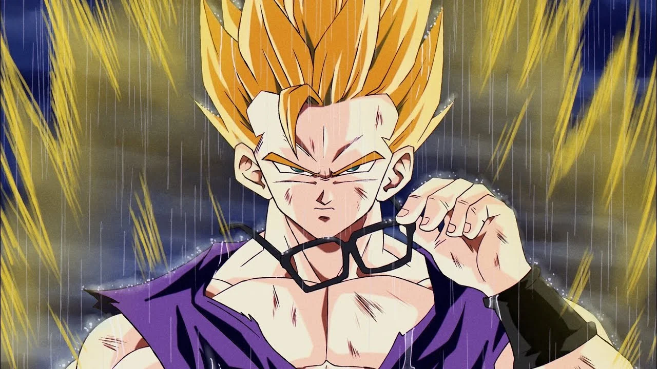 adult gohan SCREAMY VERSION DBZ/DBS/DBGT