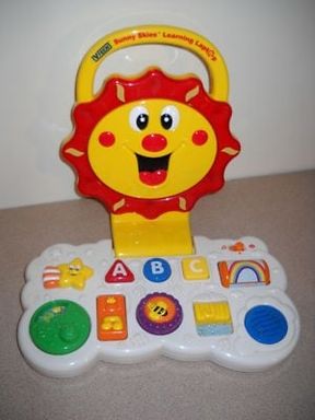 2001 Vtech Sunny Skies Learning Laptop
