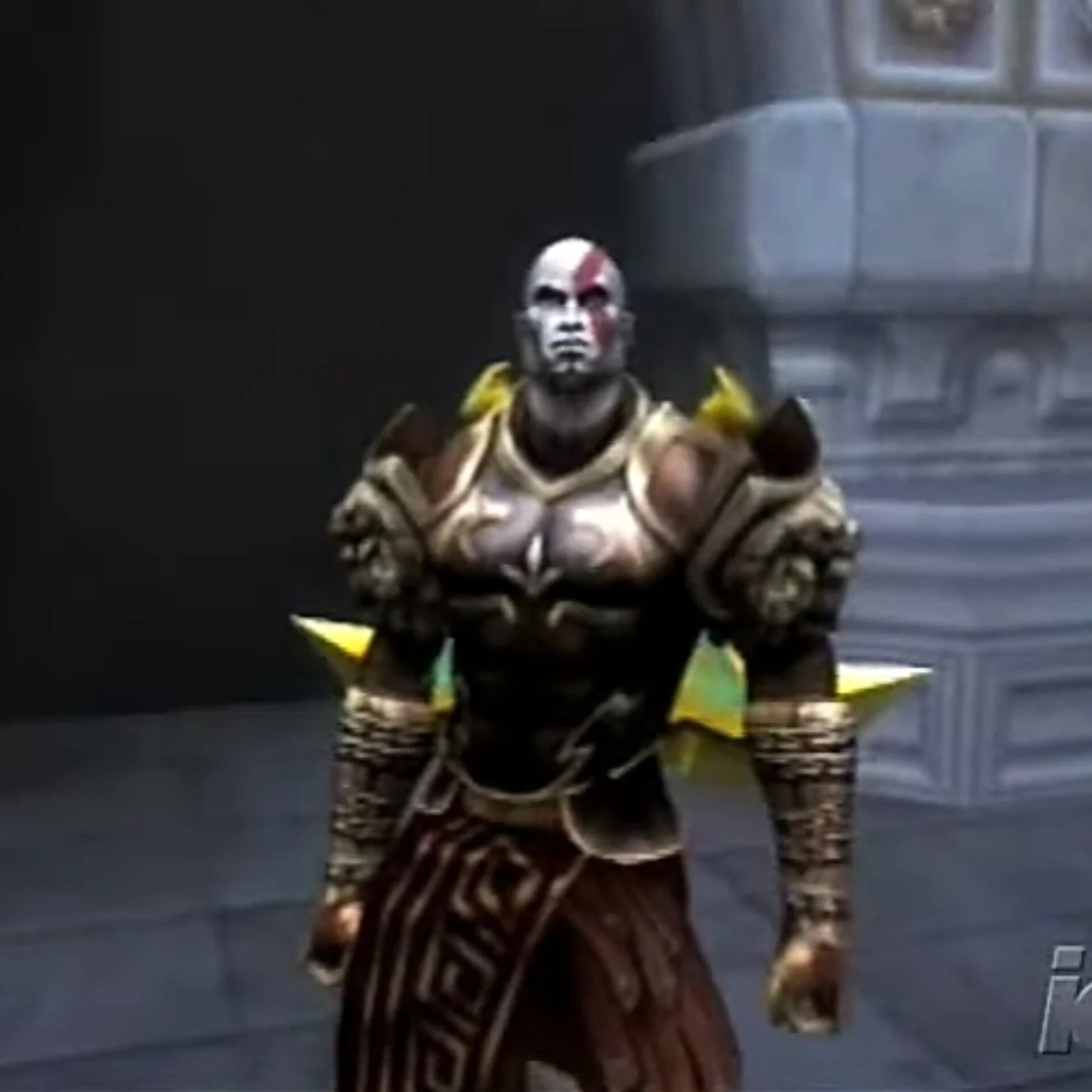 Gow 2: Voz desconocida de kratos en español