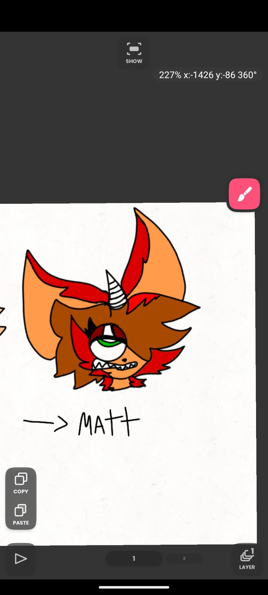 Matt the unifox 