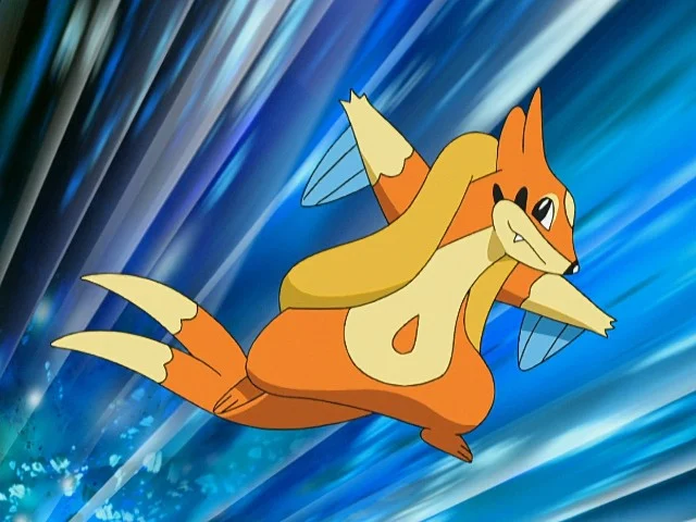 Crasher Wake's Floatzel (Pokémon the Series: Diamond and Pearl)