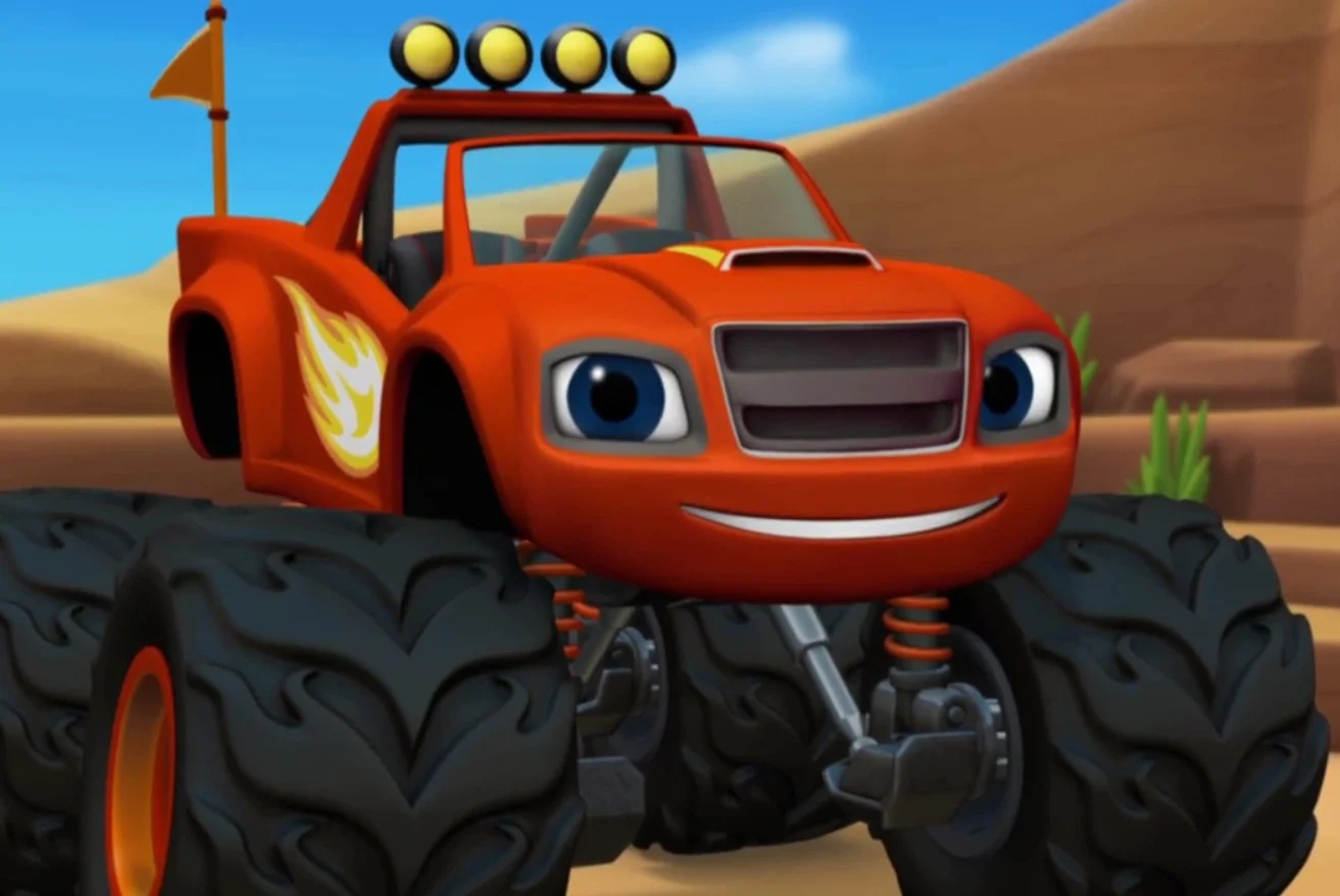 Blaze (The Team Truck Challenge episode)