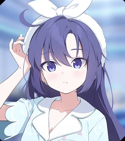 Hayase Yuuka (Pajama) (Blue Archive)