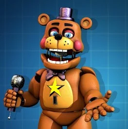 Rockstar Freddy from FNAF