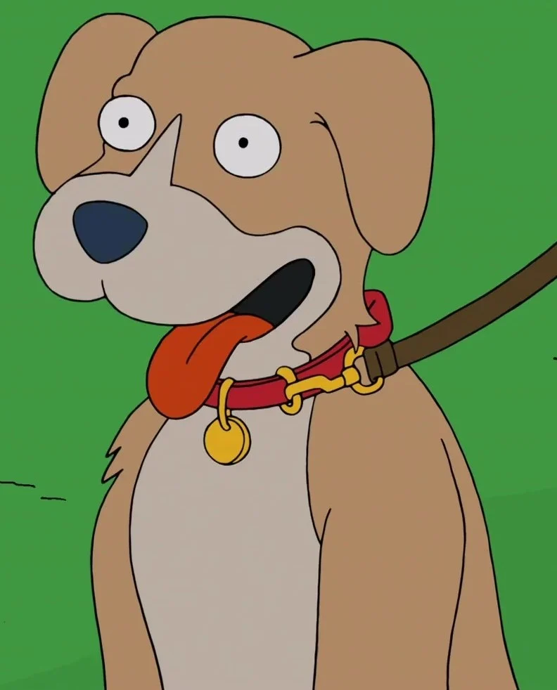 (The Simpsons ) Bongo The Dog Panting