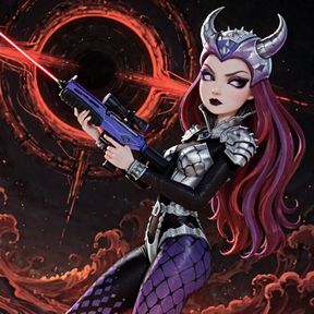 Raven Queen/Miss Pauling/Gigi Hybrid (Shadow Fortress)