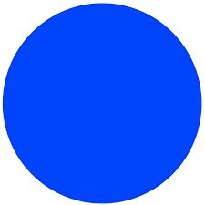 Blue circle