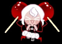 candy apple cookie