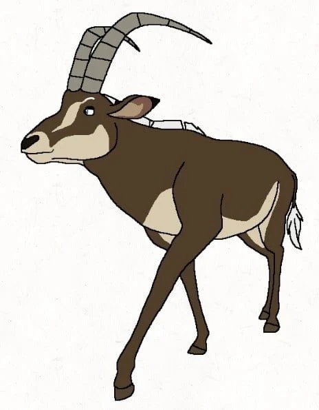King Timothy The Sable Antelope