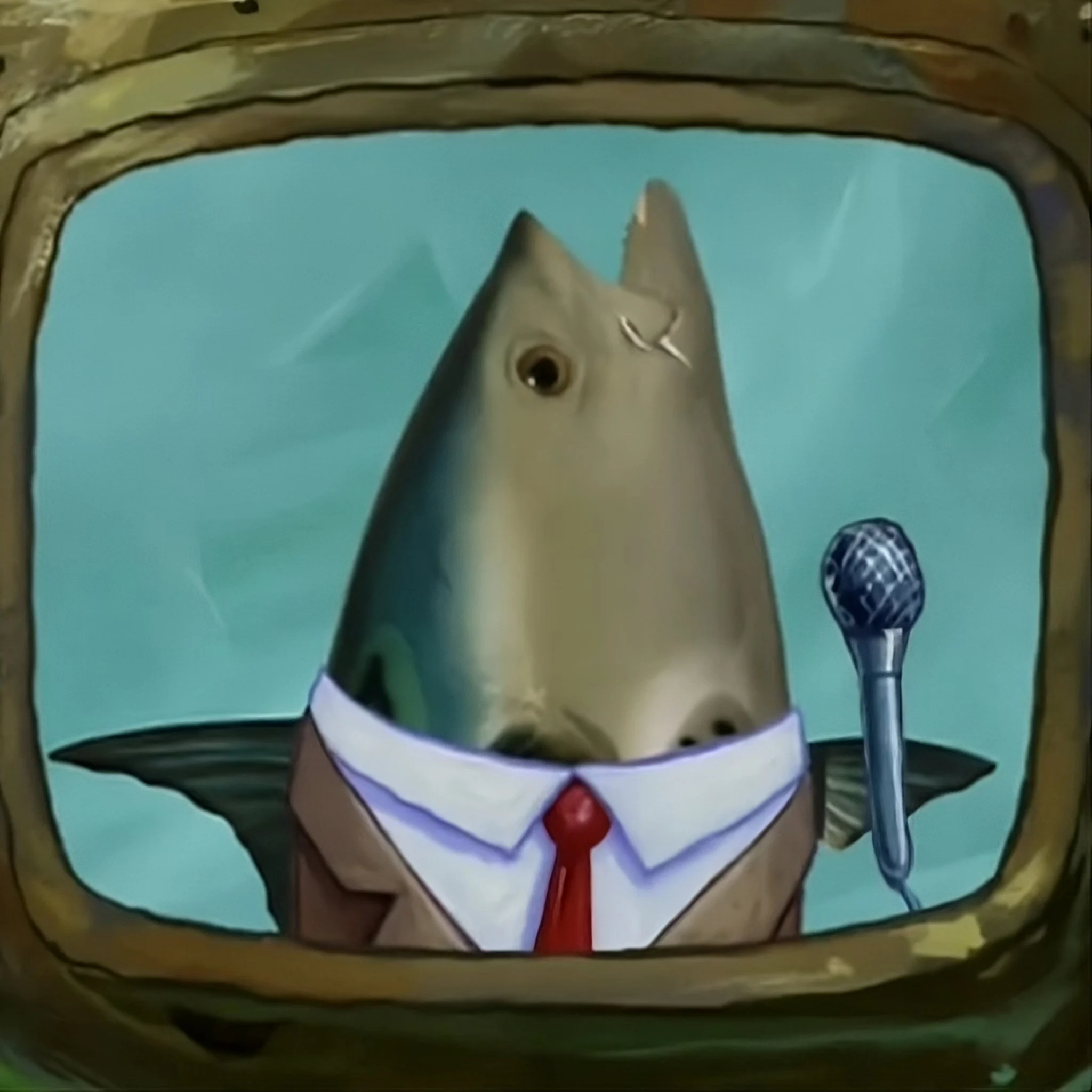 Fish News Reporter - Spongebob Squarepants