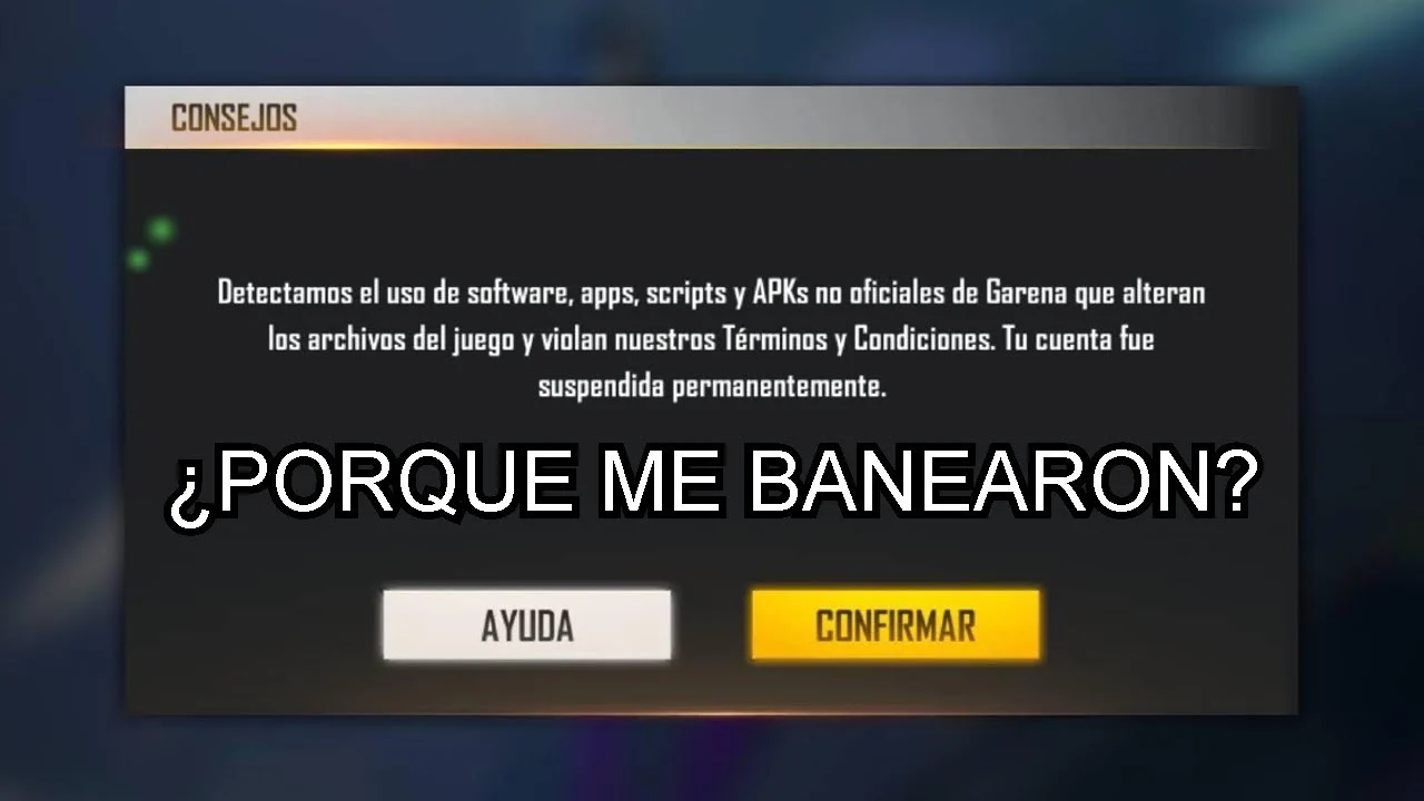 Porque me banearon