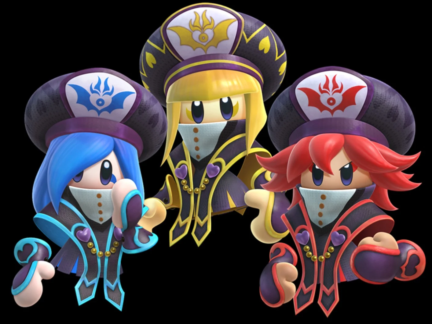 The 3 Mage-Sisters (Kirby)