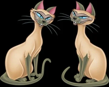 Si and Am (Lady and the Tramp)