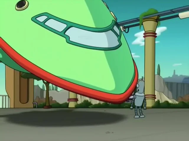 Planet Express Ship (Futurama) (Sigourney Weaver)