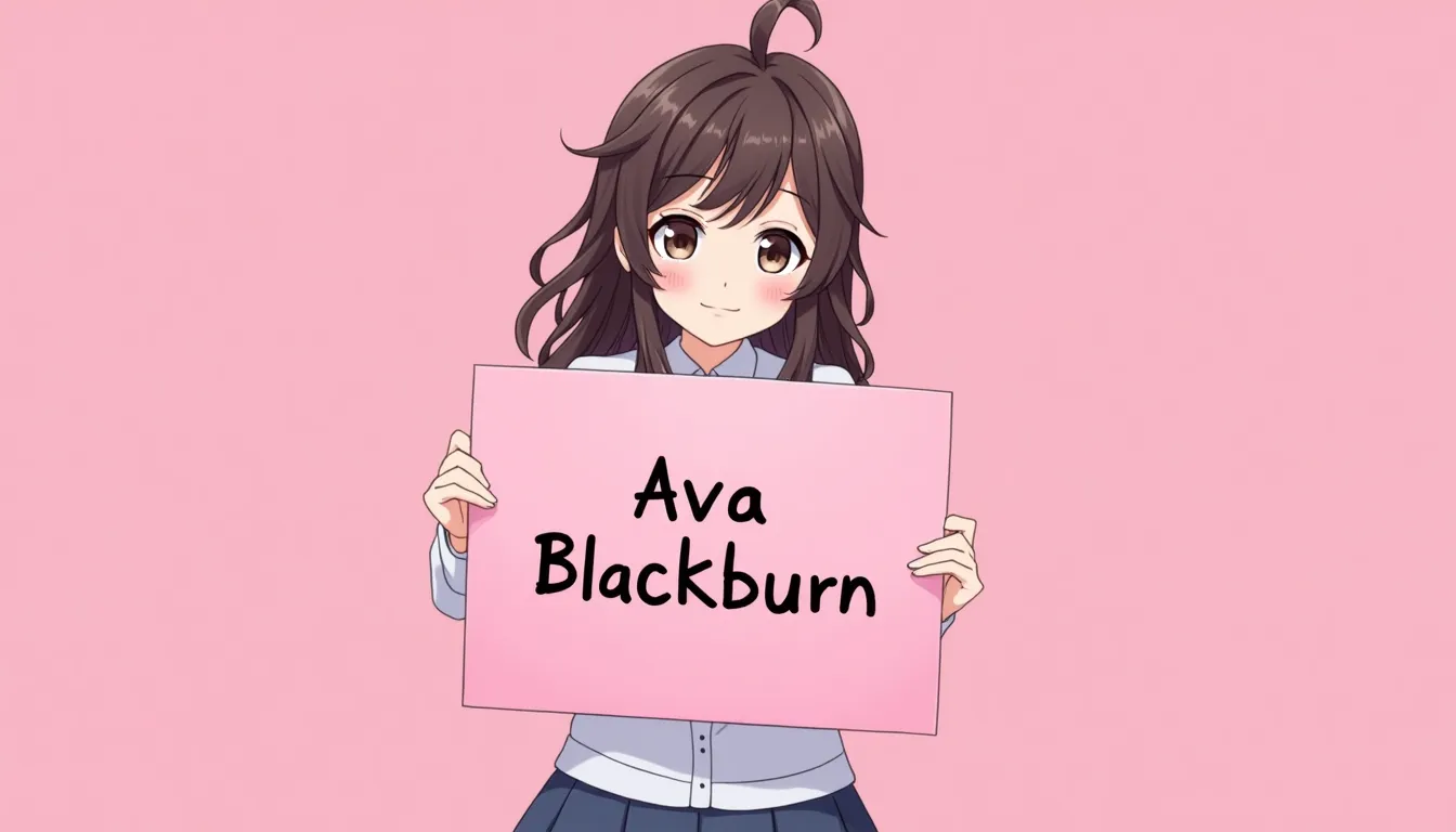 AvaBlackburn123 user image
