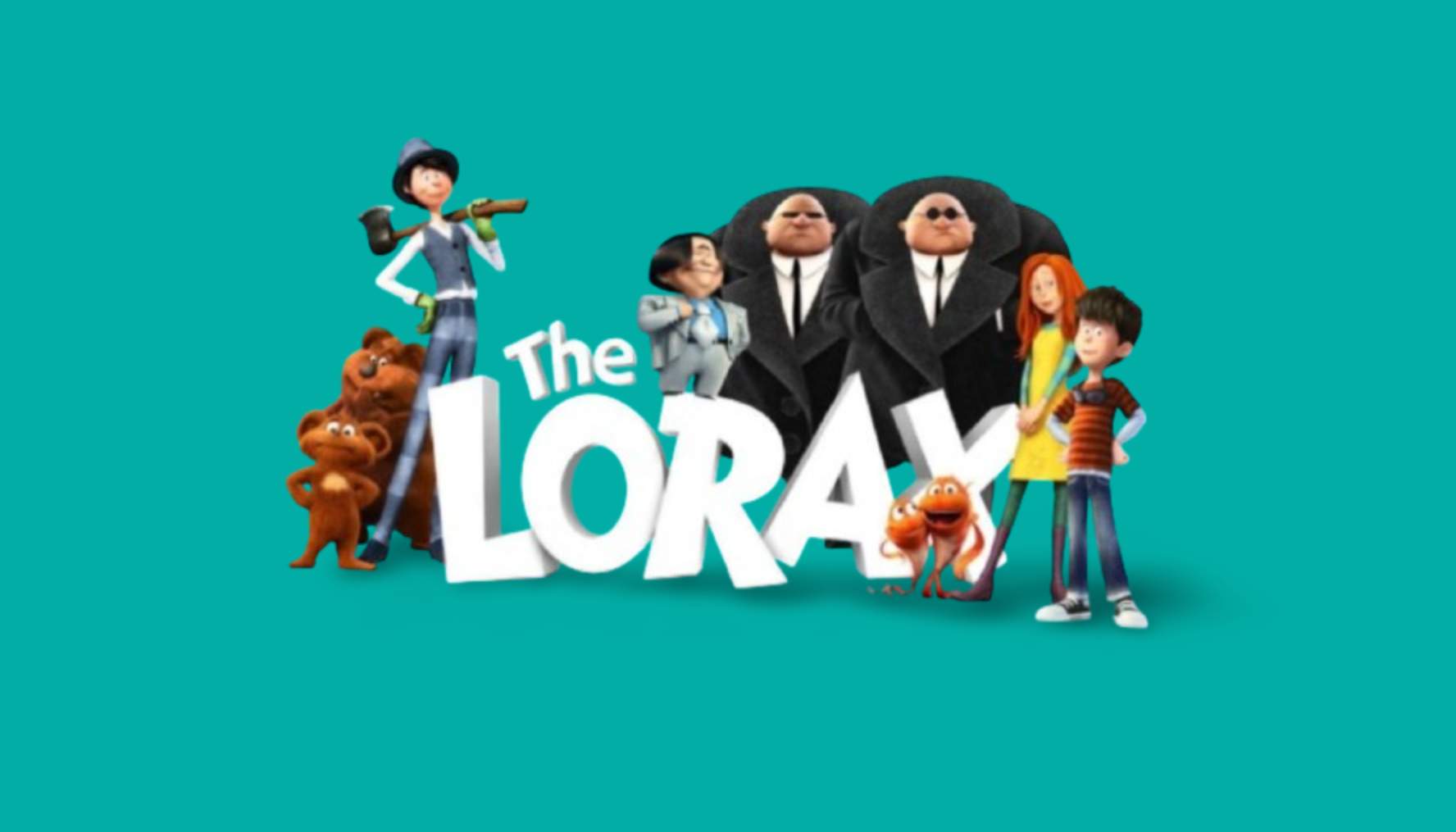 -The Lorax Movie Models-