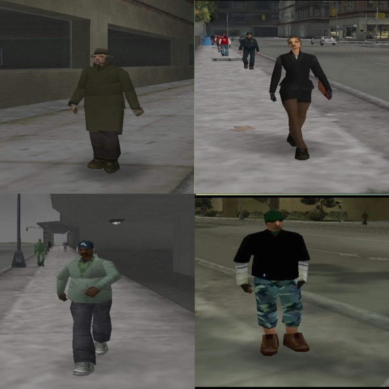 GTA 3 - Pedestrians NPC Voices