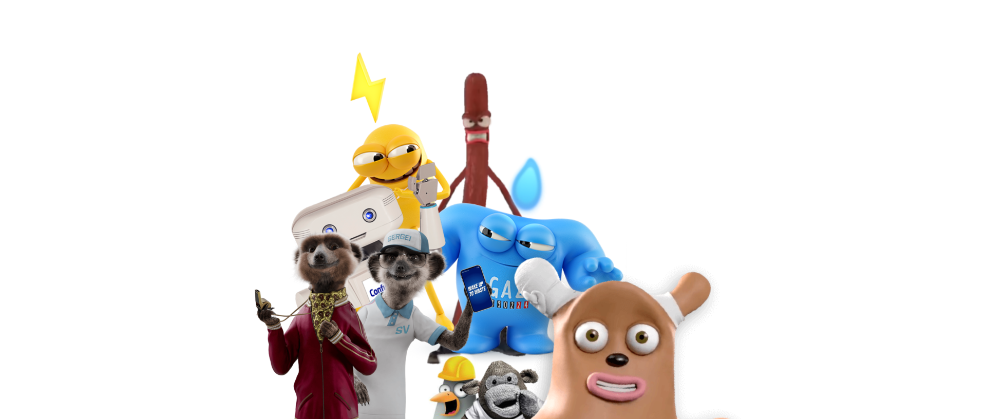Advert Mascots Voices