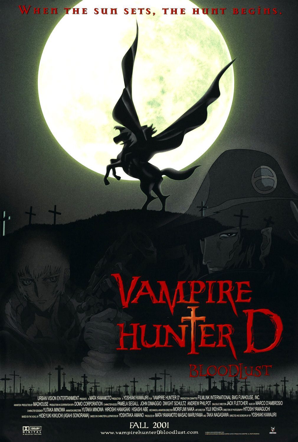 vampire hunter d blood lust voice models 