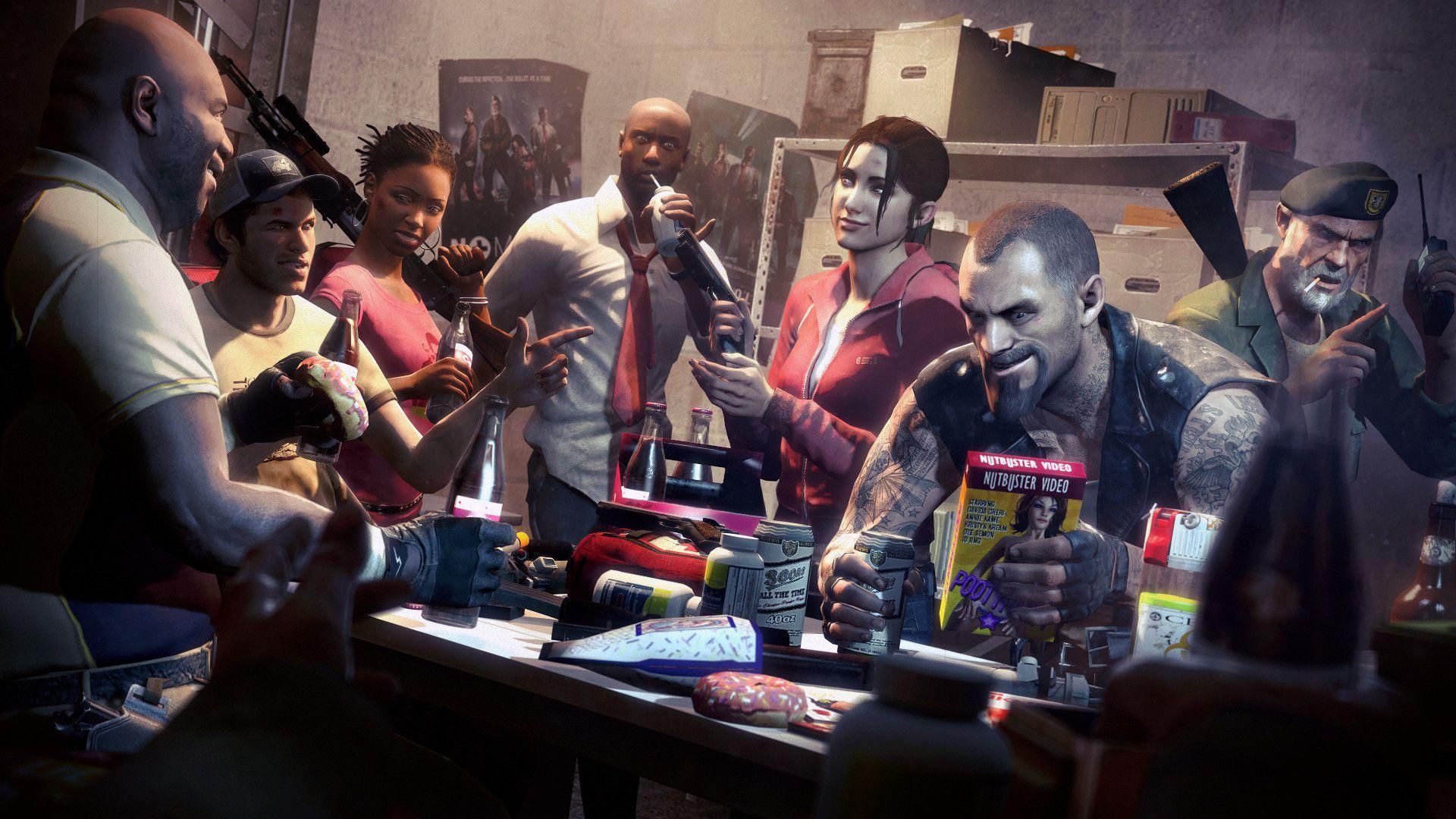 Left 4 Dead Infected & Survivors + Other Minor characters