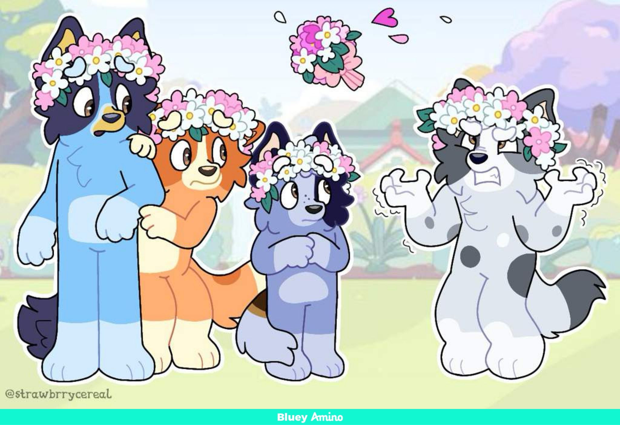 Bluey The Heeler Girls