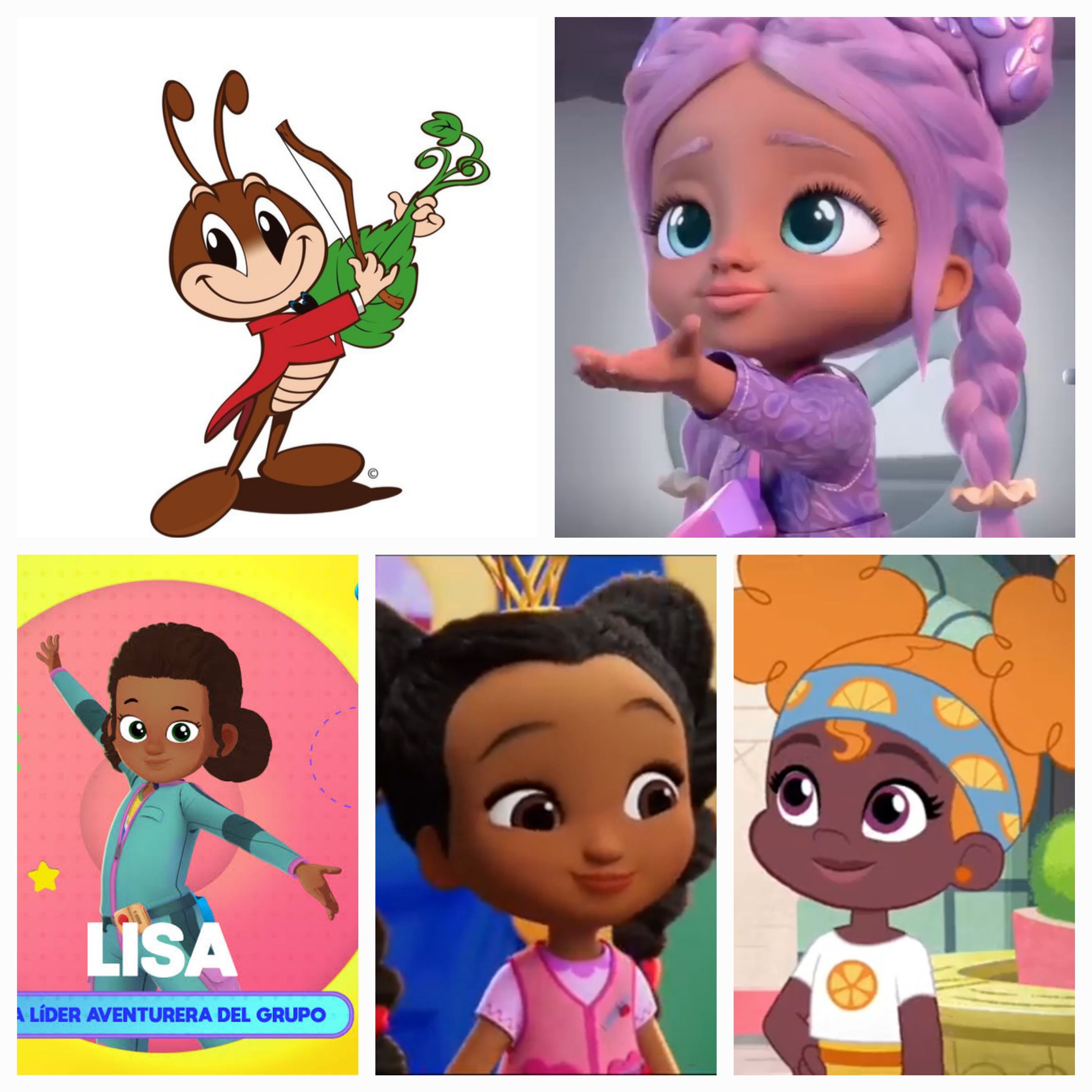 Modelos de voz de personajes que son negros (ósea morenos)
