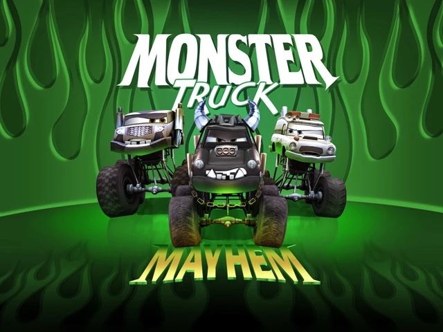 Cars the video game monster trucks