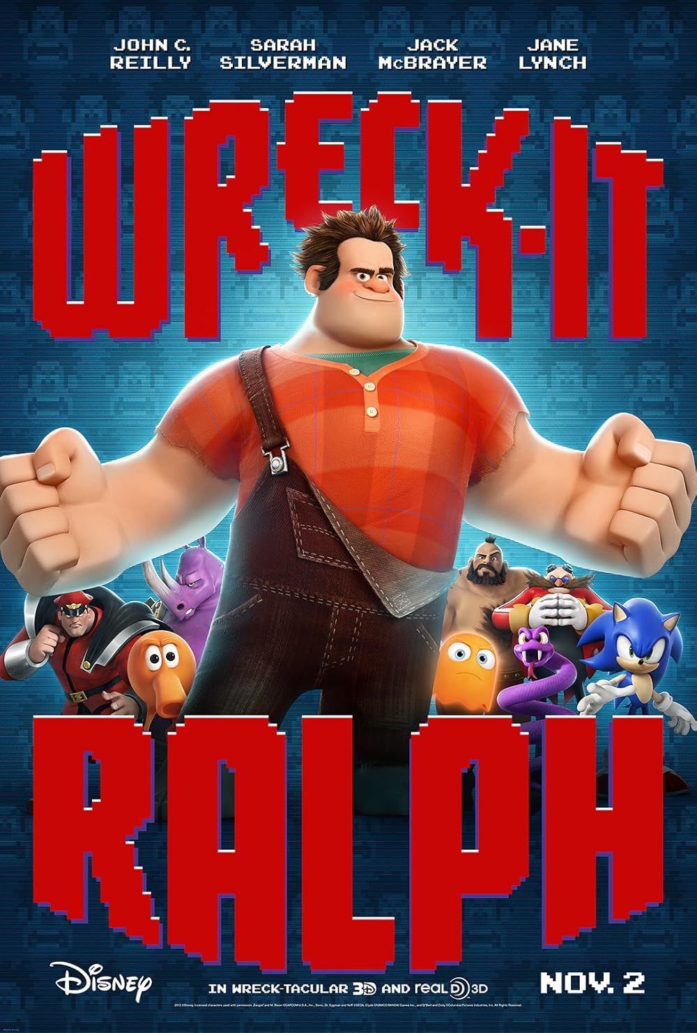 Wreck it Ralph characters