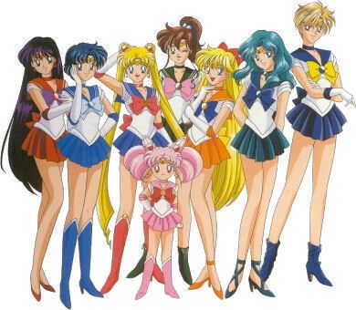 Sailor Team Milky Way Galaxy
