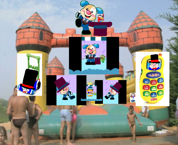 Laugh and learn bouncy castle
