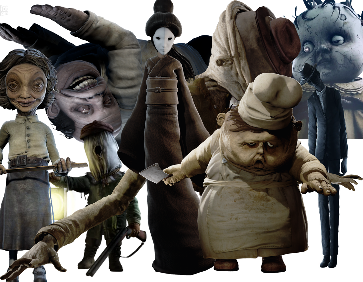 All enemies Little Nightmares