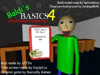 Baldi's Basics Character Calamity