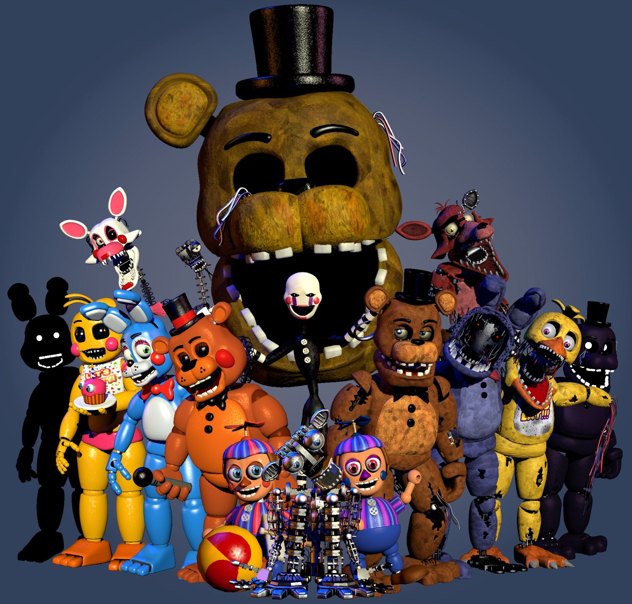 FNAF 2 (Five Nights at Freddy's 2)