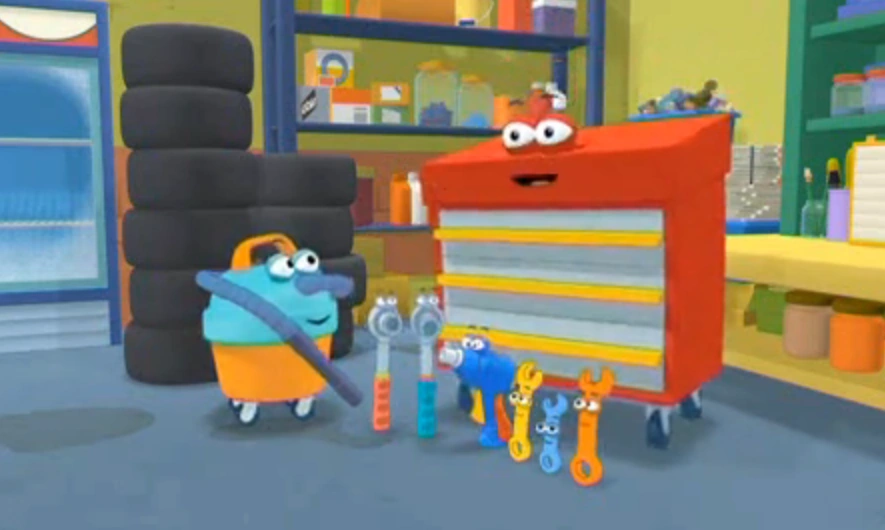 The automotive team from handy manny