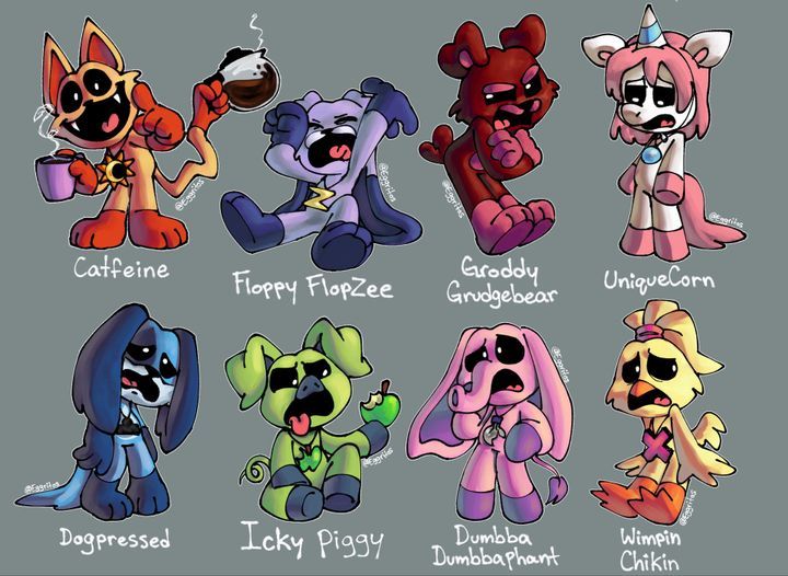 Frowning Critters Voice Claims