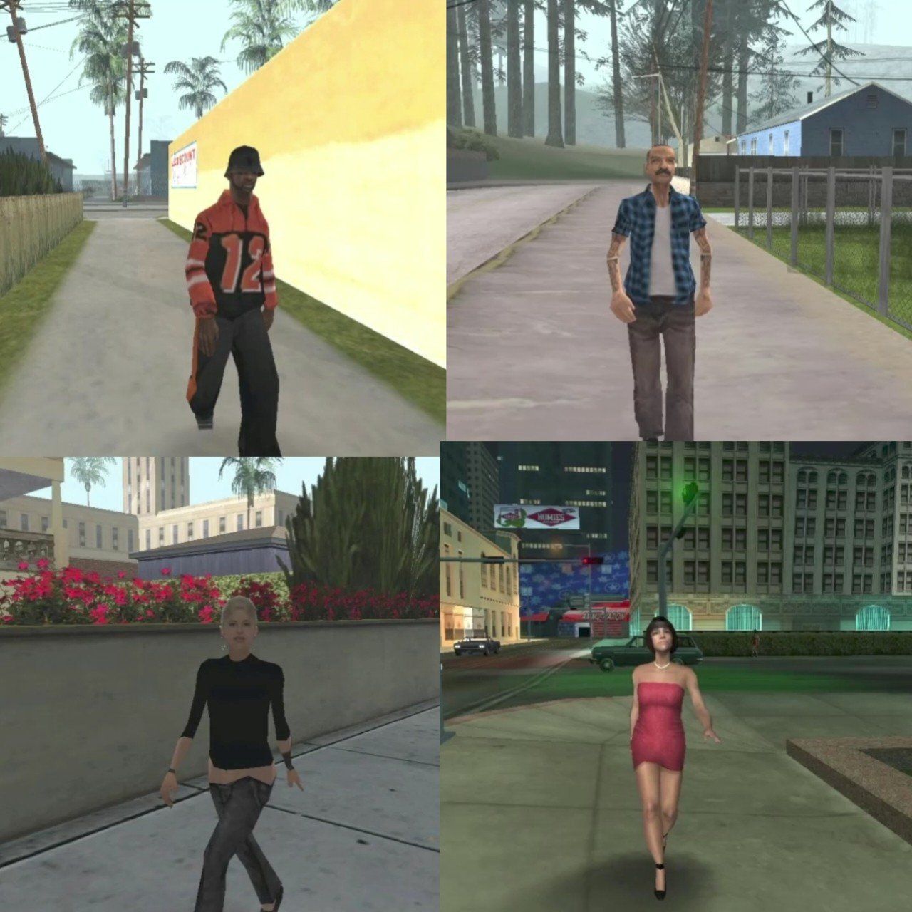GTA San Andreas - Pedestrians NPC Voices