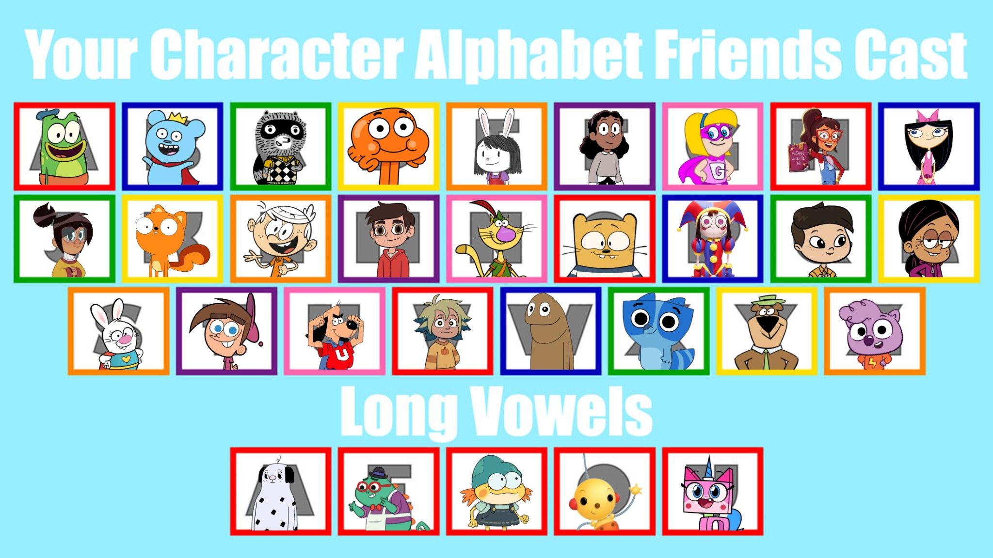 My Favorite Characters from A to Z