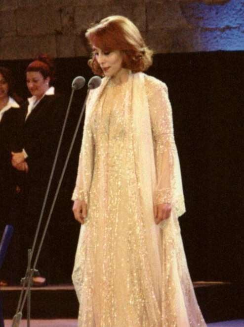 فيروز Fayrouz, A Lebanese singer, actress, and musician.: :