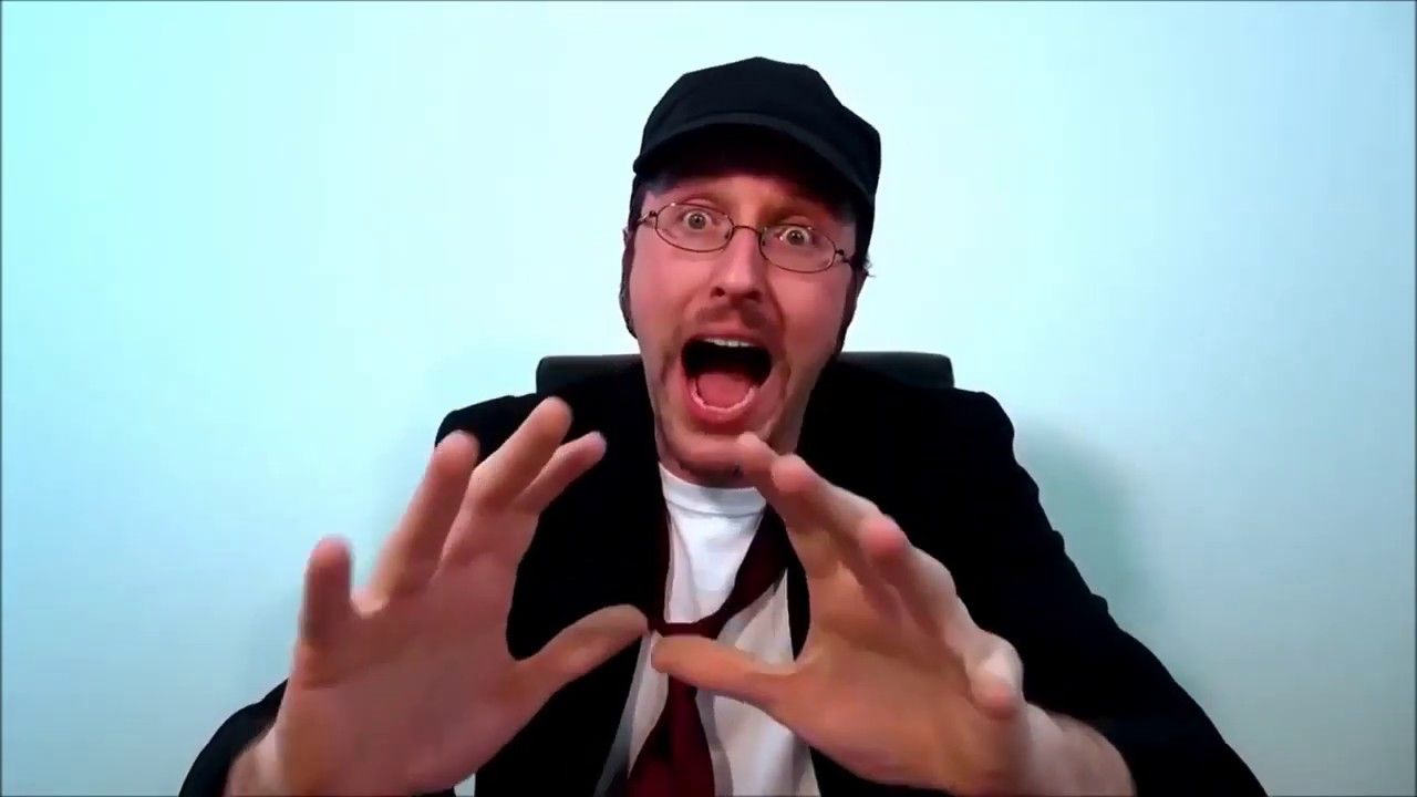 literally nostalgia critic screaming