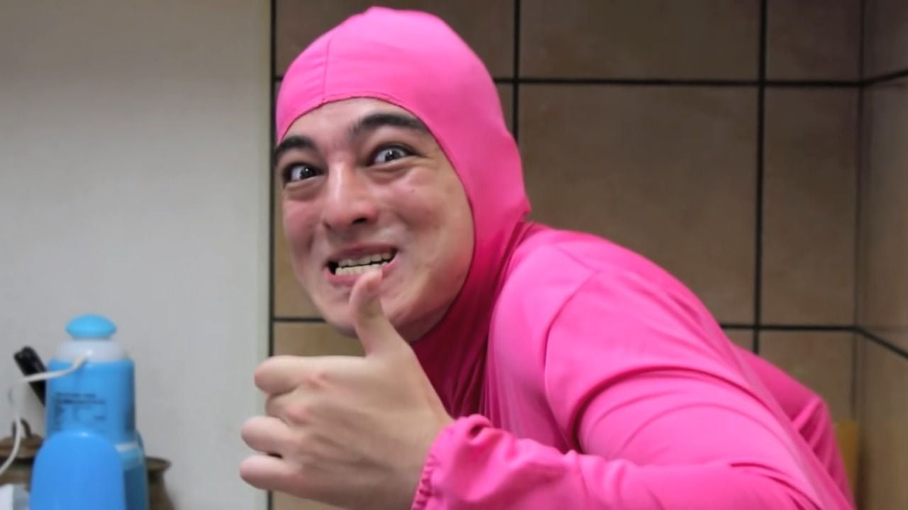 Pink Guy Rapping