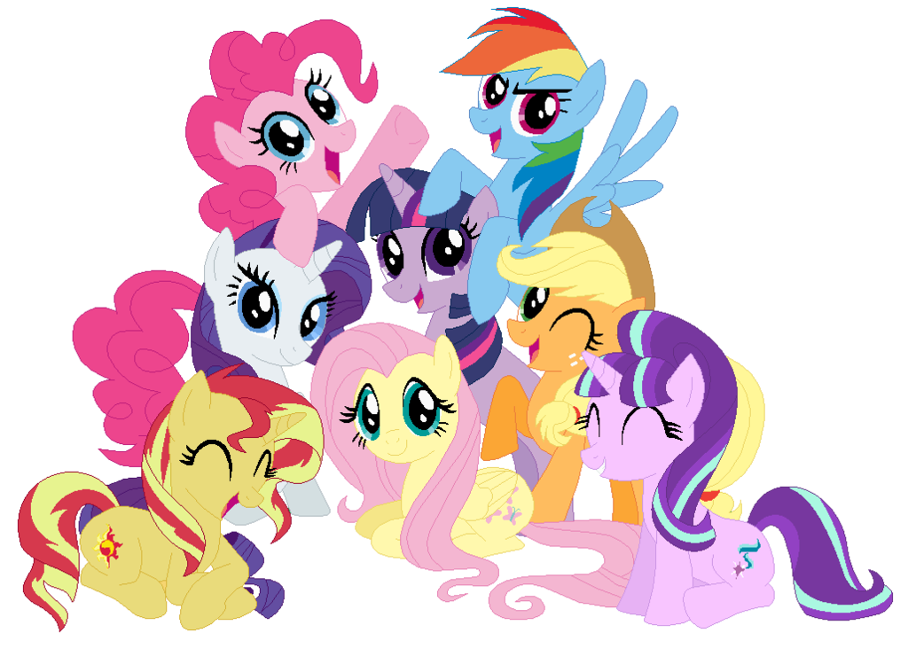 The Mane 8 (My Little Pony) 200