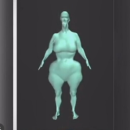 Literally Mezzowrld's Laugh. (Body Visualizer Meme)