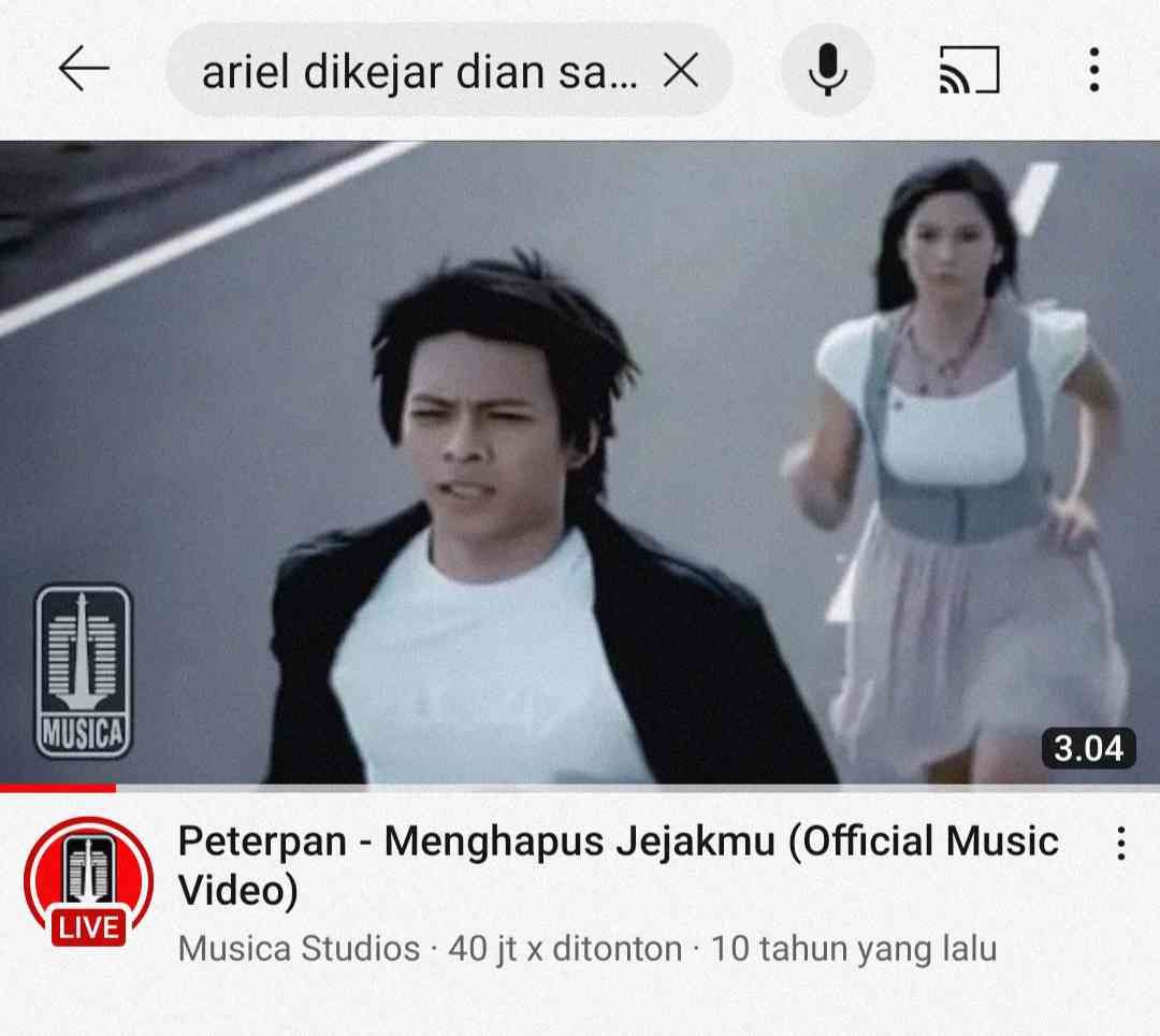 Ariel (from Peterpan/Noah) (Hari yang Cerah Era)