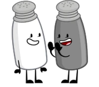 Salt and Pepper (Inanimate Insanity) each