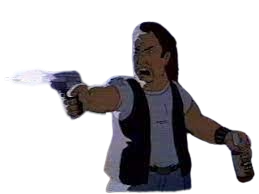 Muddy Grimes [Mike Judge's Beavis and Butt-Head] [Bruce Willis]