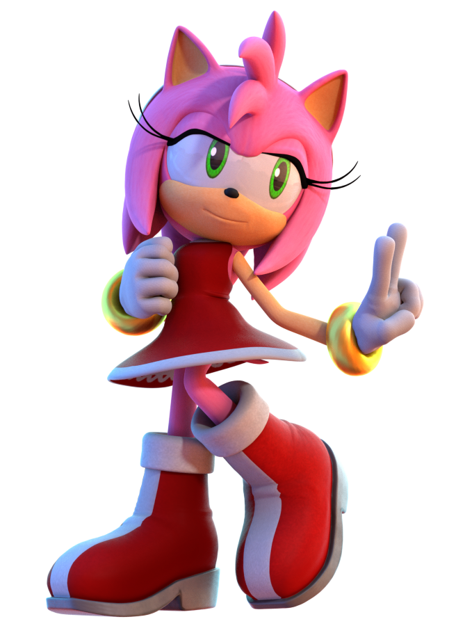 Amy Rose - Sonic Series, VA: Lisa Ortiz