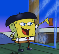 Spongebob in china (Boom Chicago)