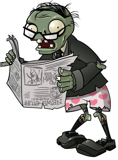 Newspaper Zombie (PVZ)